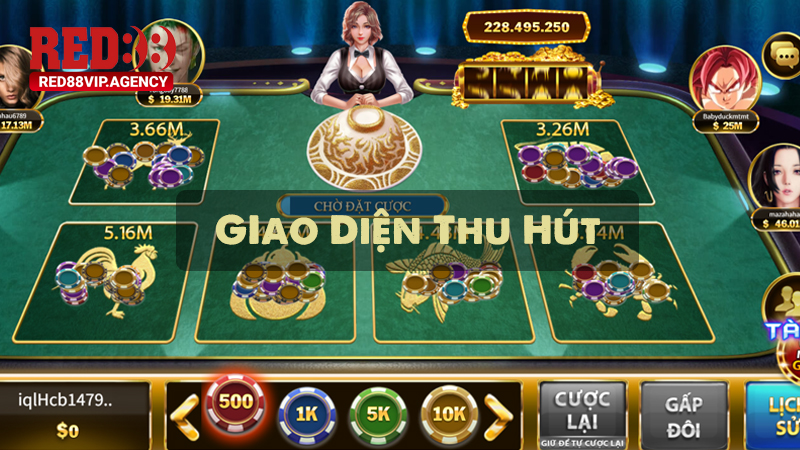 Giao diện bắt mắt, dễ sử dụng